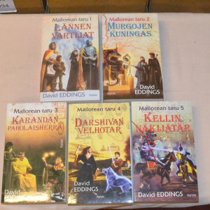 David Eddings Mallorean taru 1-5